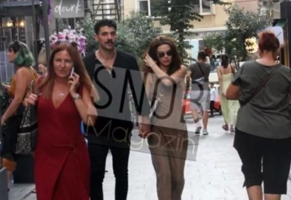 Taze aşıklardan ilk görüntü